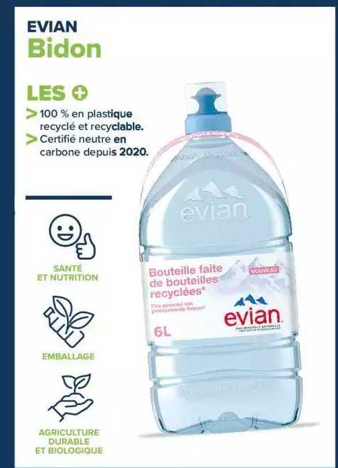 Bidon Evian
