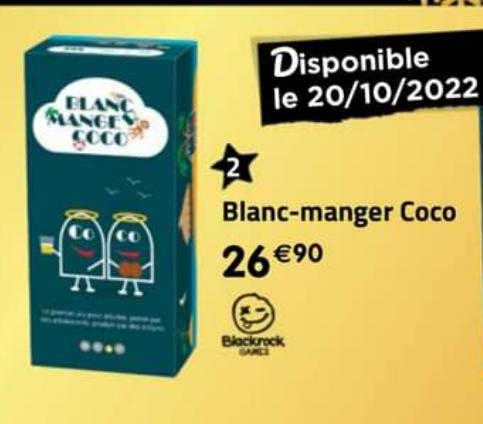 blanc-manger coco blackrock
