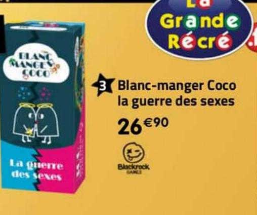 blanc-manger coco la guerre des sexes blackrock games