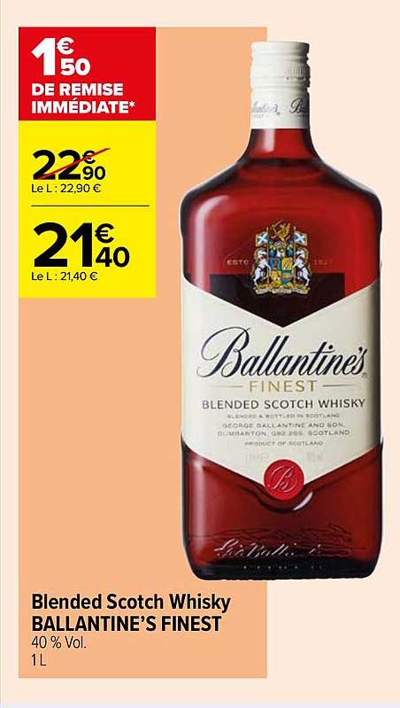Blended Scotch Whisky Ballantine's Finest