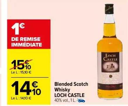 blended scotch whisky loch castle