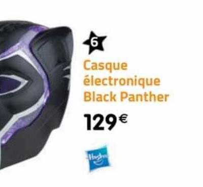 Casque électronique Black Panther Hasbro