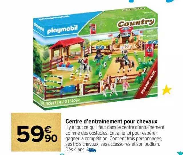 Centre D'entraînement Pour Chevaux Playmobil