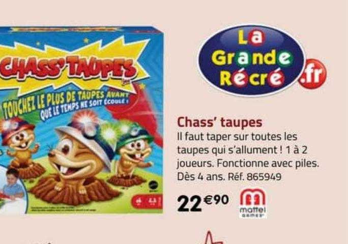 chass' taupes mattel games