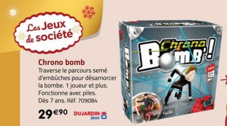 chrono bomb dujardin jeux