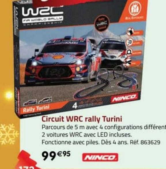 circuit wrc rally turini ninco
