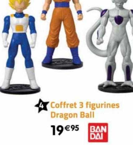 coffret 3 figurines dragon ball bandai