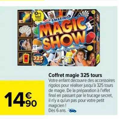 coffret magie 325 tours