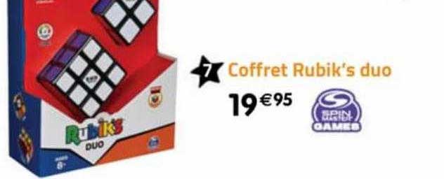 coffret rubik's duo spin master