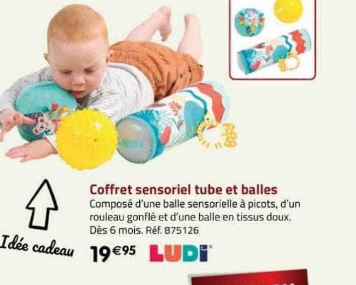 Coffret Sensoriel Tube Et Balles Ludi