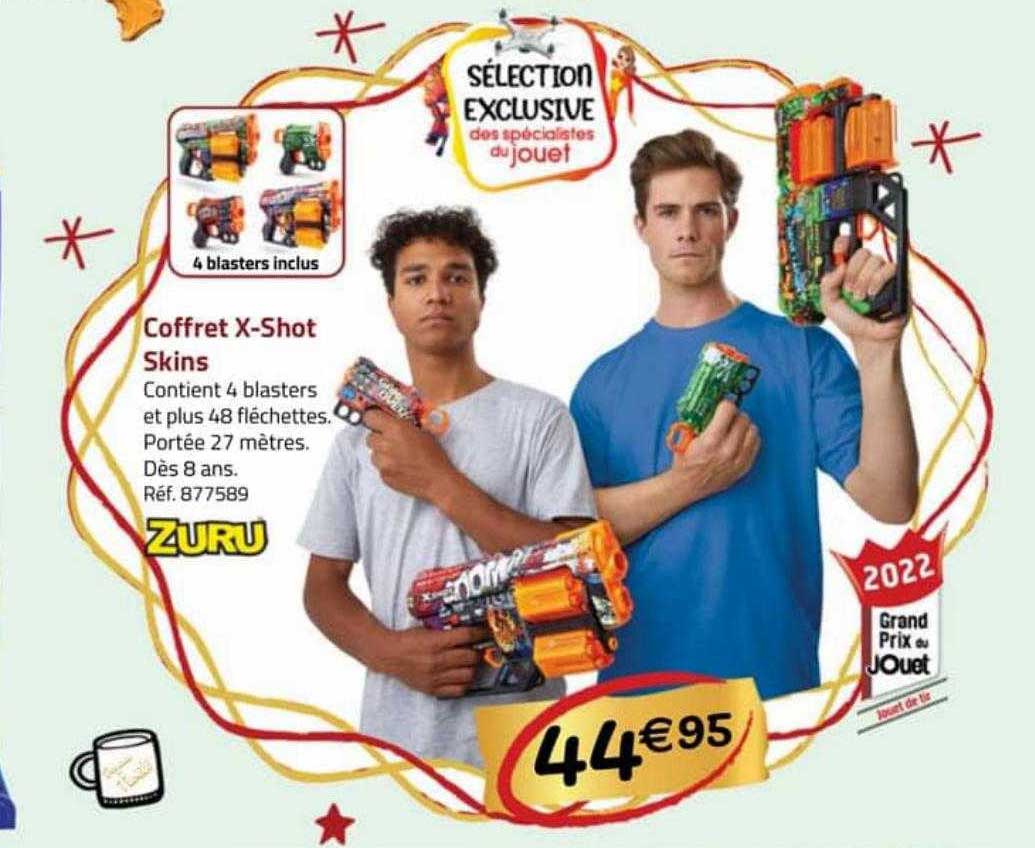 Coffret X-shot Skins Zuru