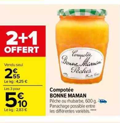 compotée bonne maman