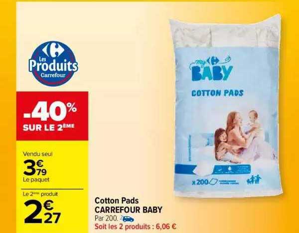 Cotton Pads Carrefour Baby