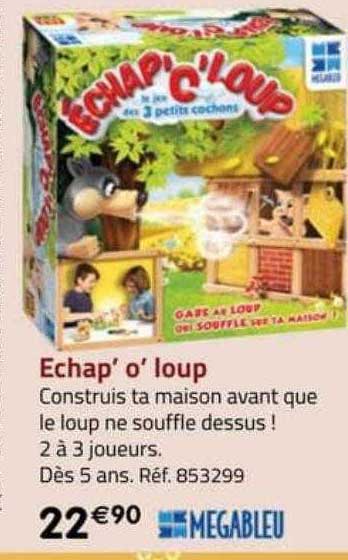 Echap' O' Loup Méga Bleu