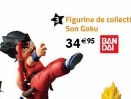 figurine de collection son goku bandai