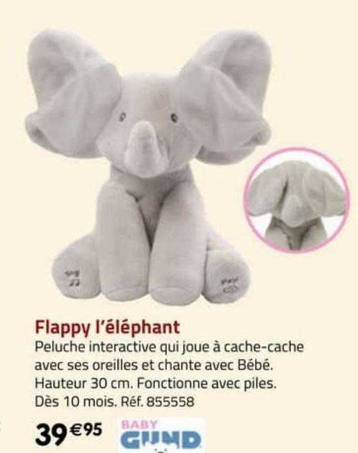 flappy l'éléphant baby gund