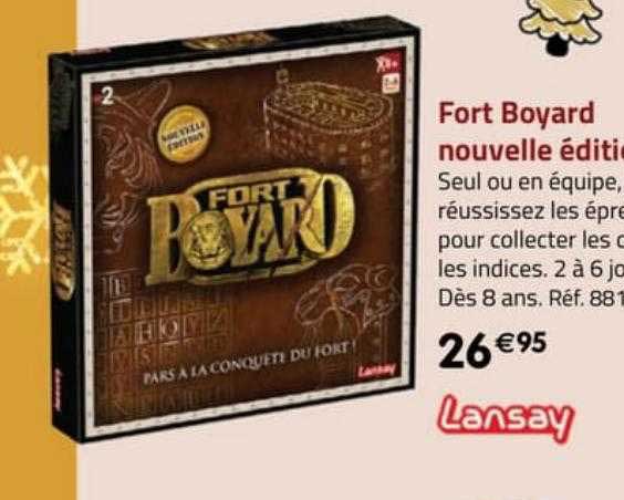fort boyard nouvelle édition lansay