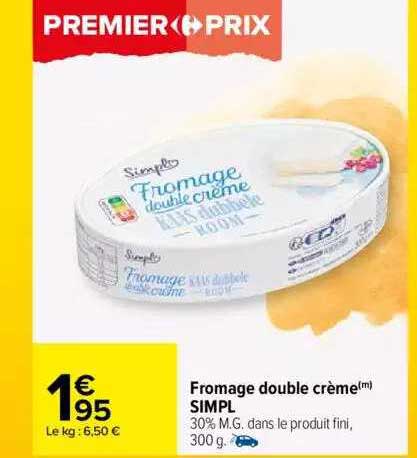 Fromage Double Crème Simpl