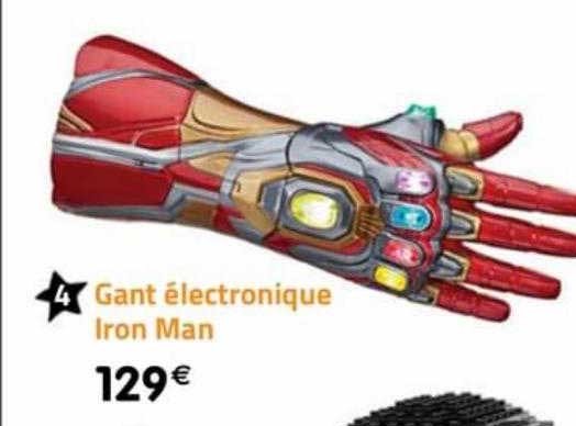 gant électronique iron man