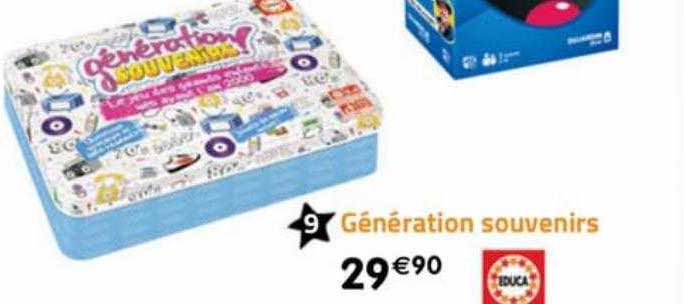 génération souvenirs