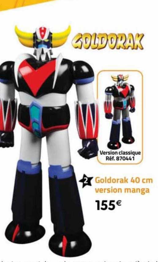 goldorak 40 cm version manga