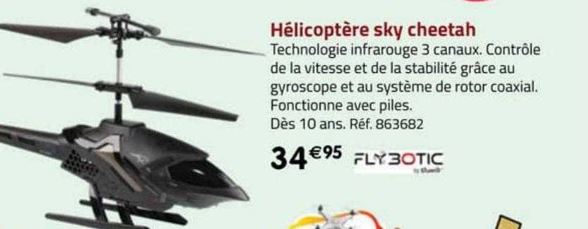 hélicoptère sky cheetah flybotic