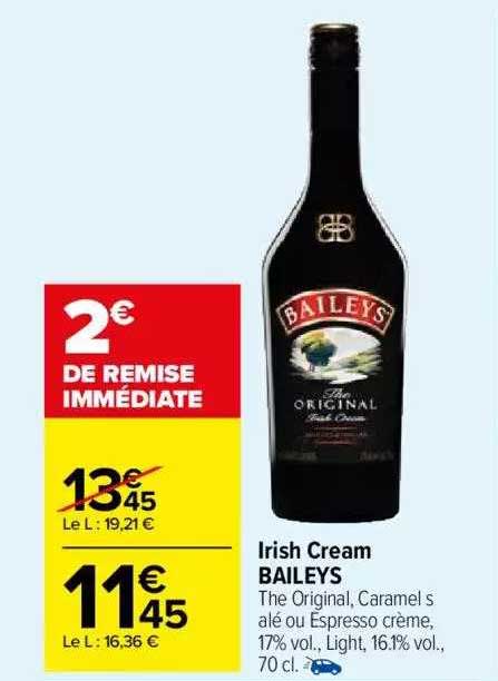 irish cream baileys