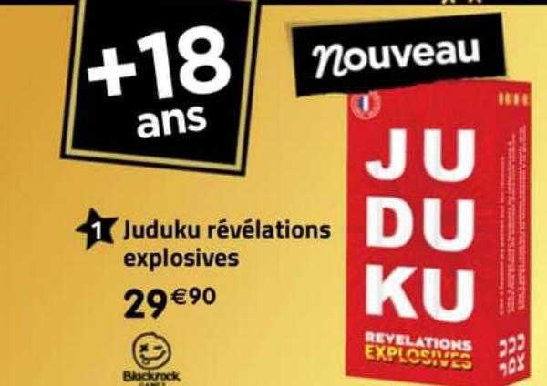 Juduku Révélations Explosives Blackrock