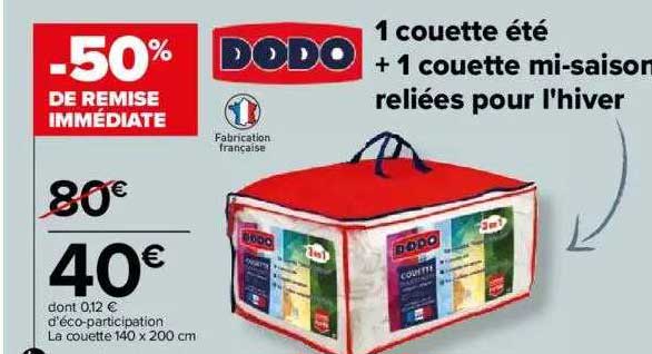 La Couette 140 X 200 Cm Dodo