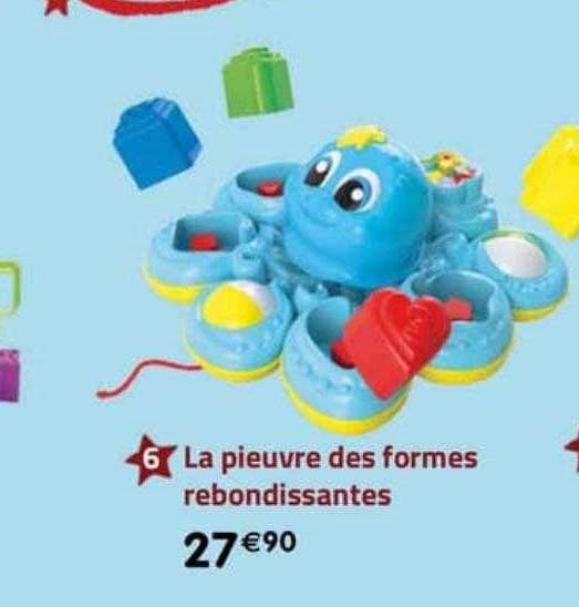 la pieuvre des formes rebondissantes