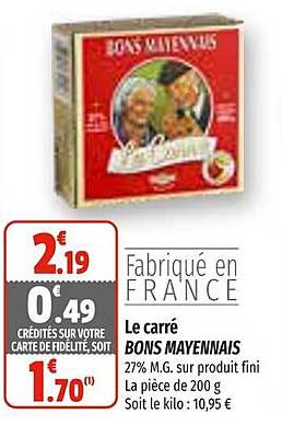 le carré bons mayennais