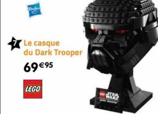 le casque du dark trooper lego star wars