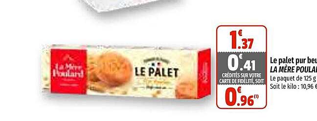 le palet pur beurre la mère poulain