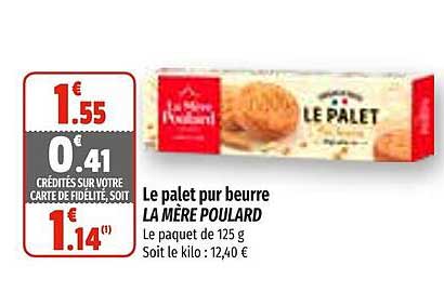 le palet pur beurre la mère poulard