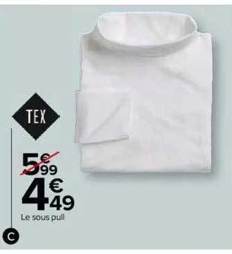 le sous pull tex
