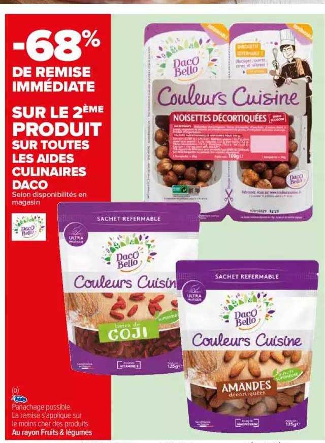 les aides culinaires daco