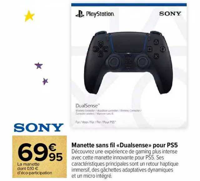 Manette Sans Fil «dualsense» Pour Ps5 Sony