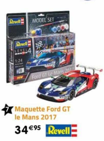 maquette fort gt le mans 2017 revell