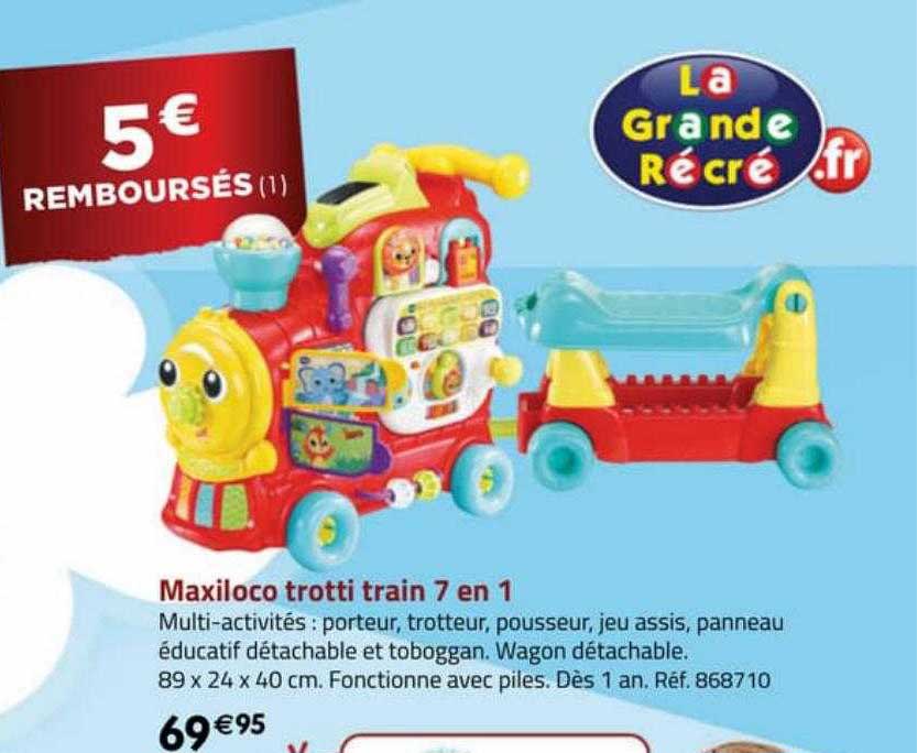 maxiloco trotti train 7 en 1