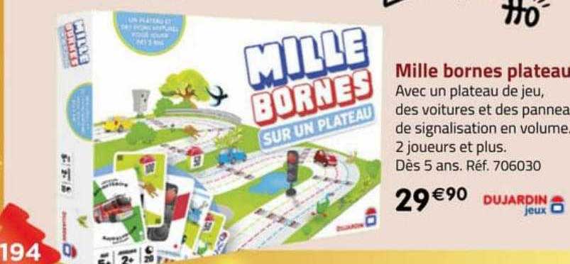 mille bornes plateau