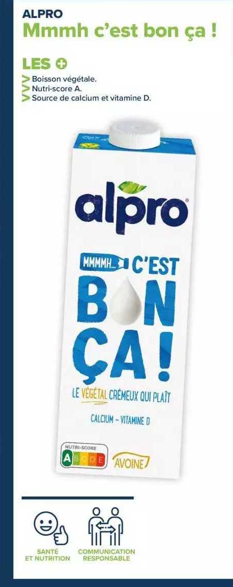 mmmh c'est bon ça ! alpro