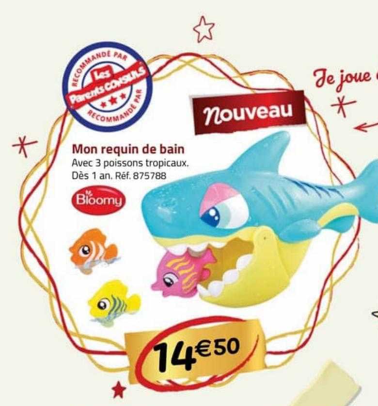 mon requin de bain bloomy