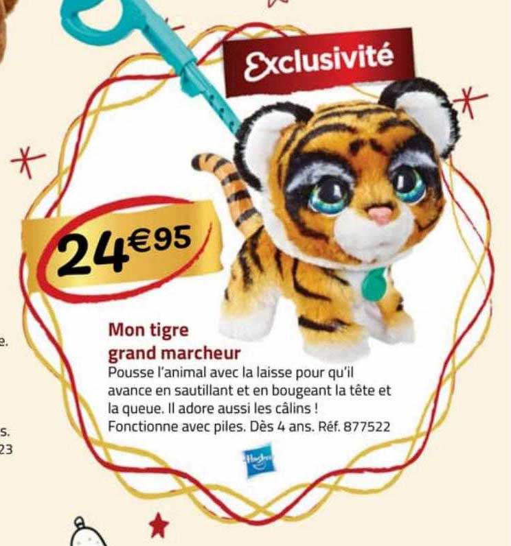 mon tigre grand marcheur hasbro
