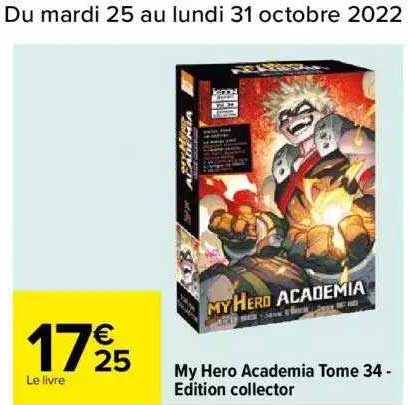 my hero academia tome 34 - édition collector