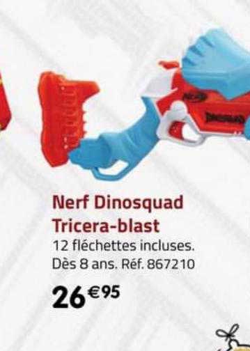 nerf dinosquad tricera-blast