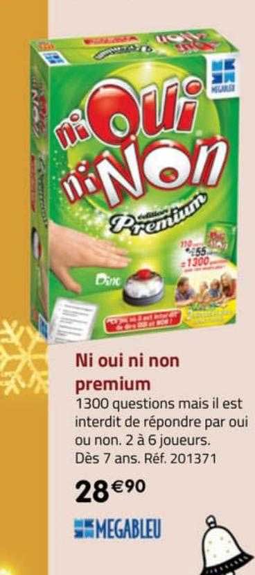 ni oui ni non premium méga bleu