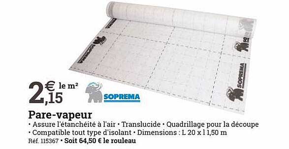 pare-vapeur soprema