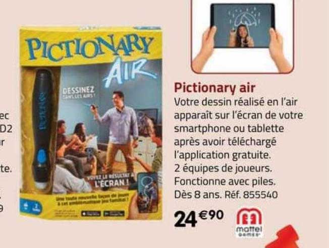 pictionary air mattel games