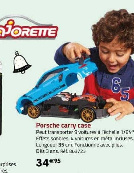 porsch carry case majorette