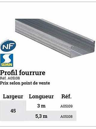 Profil Fourrure Semin